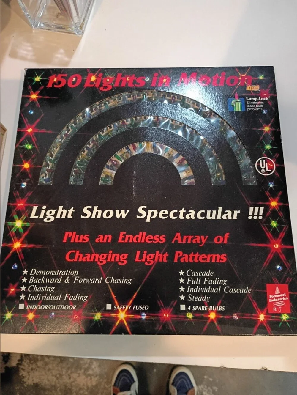 New In Original Packaging Vintage Christmas Lights Lot
